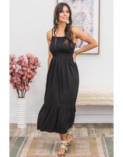 Overwhelmed With Love Dress in Black