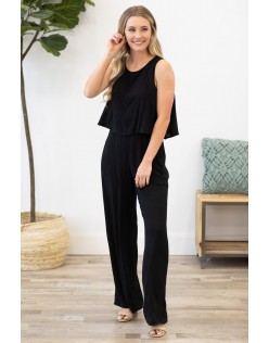 Capture the Good Times Romper in Black