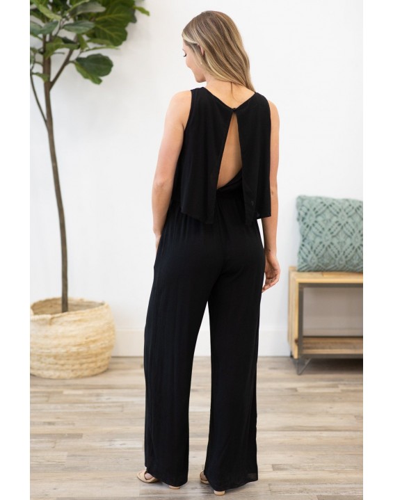Capture the Good Times Romper in Black
